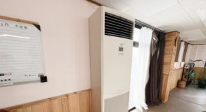 Before：【川崎市川崎区】事務所の天カセエアコン4方向入れ替え工事｜営業中でも影響ゼロ・メンテナンスまで安心対応